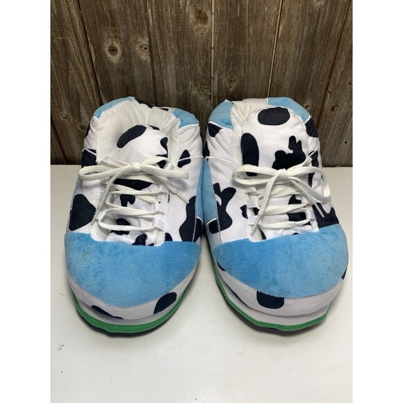 Chunky Dunk Plush Slippers Fits Men’s US Shoe Size 5-10 - Picture 2 of 8